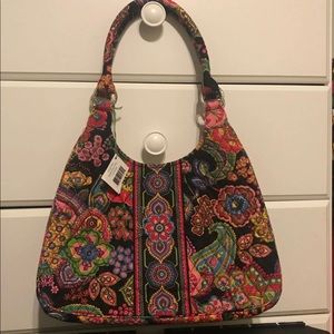 Nwt vera bradley symphony in hue hobo tote